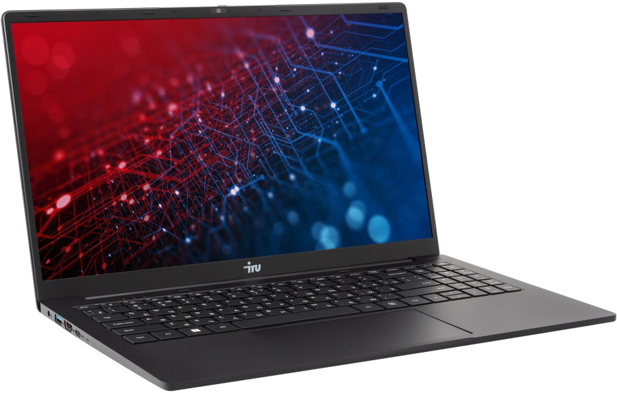 Ноутбук IRU 15A i5-12450H • 16 ГБ • SSD 256 ГБ • 15.6" IPS • DOS • 6000 мА·ч 
